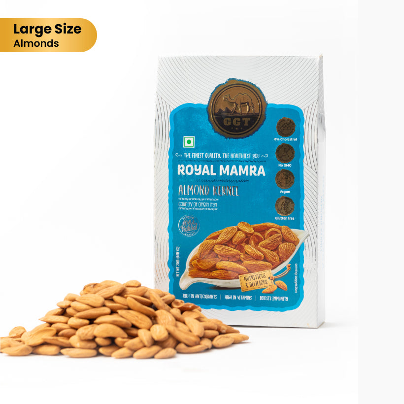 GGT Royal Mamra Almonds (Large size Badam)